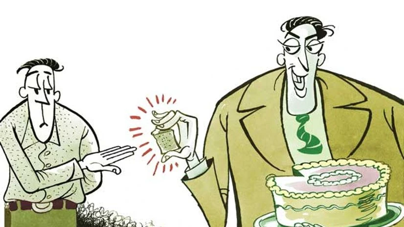 India's share down India's share down