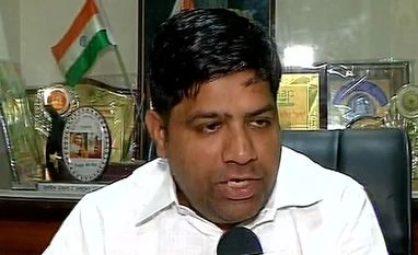 FIR filed against AAP MLA Dinesh Mohaniya for misbehaving with women AAP MLA Dinesh Mohaniya (Photo: ANI)
