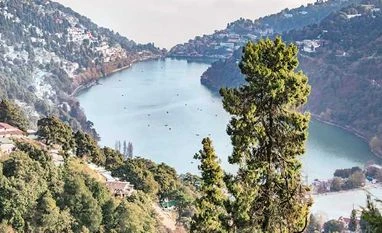 Nainital: A touch of the old in the new An aerial view of the Naini lake