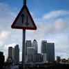 The Canary Wharf financial district is seen in east London. Photo: Reuters