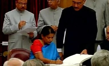 Cabinet expansion: Krishna Raj - BJP's Dalit face in UP Photo: ANI Twitter Handle