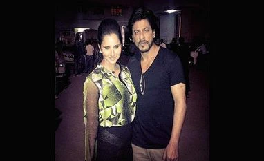 SRK to unveil ace tennis player Sania Mirza's autobiography Photo: Twitter