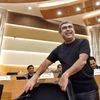 Infosys CEO Vishal Sikka during a press conference to announce the first quarter results of the company at its headquarters in Bengaluru