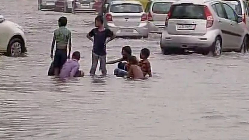 Water logging in ITO area of New Delhi Water logging in ITO area of New Delhi