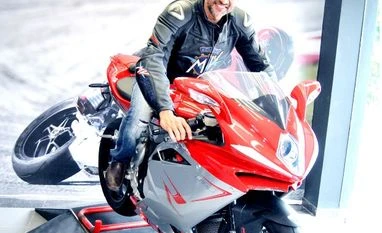 Kinetic Group to bring in more global superbike brands to India Ajinkya Firodia, managing director, MV Agusta India inaugurating the second Motoroyale showroom in India at Ahmedabad (Pic: Yasin D)