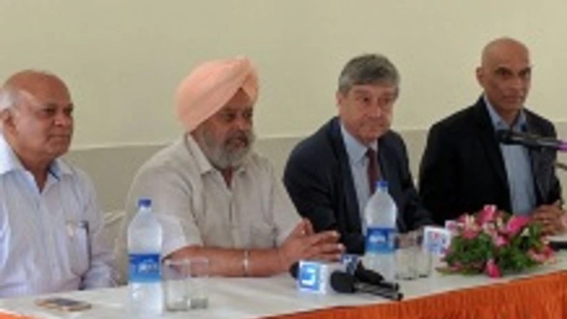 Dignitaries at the launch of Schreiber Dynamix's new dairy plant at Fazilka, Punjab Dignitaries at the launch of Schreiber Dynamix's new dairy plant at Fazilka, Punjab
