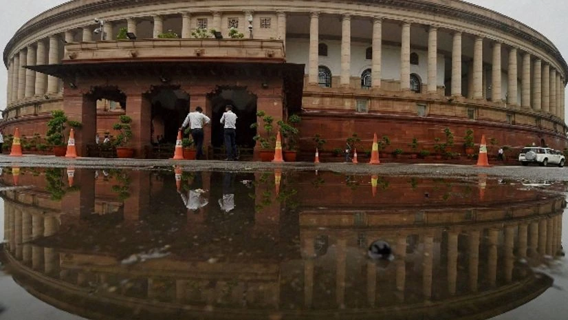 Parliament house Waterlogging at Parliament house