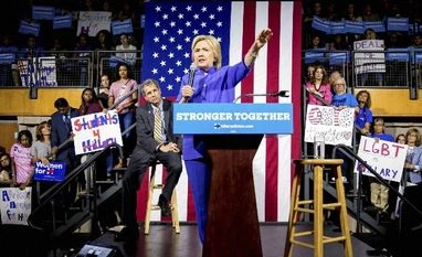 Hillary Clinton makes history as first woman candidate for US President Hillary Clinton