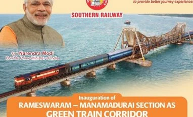 Country's first green train corridor to be inaugurated tomorrow in Tamil Nadu Country's first green train corridor to be inaugurated tomorrow in Tamil Nadu