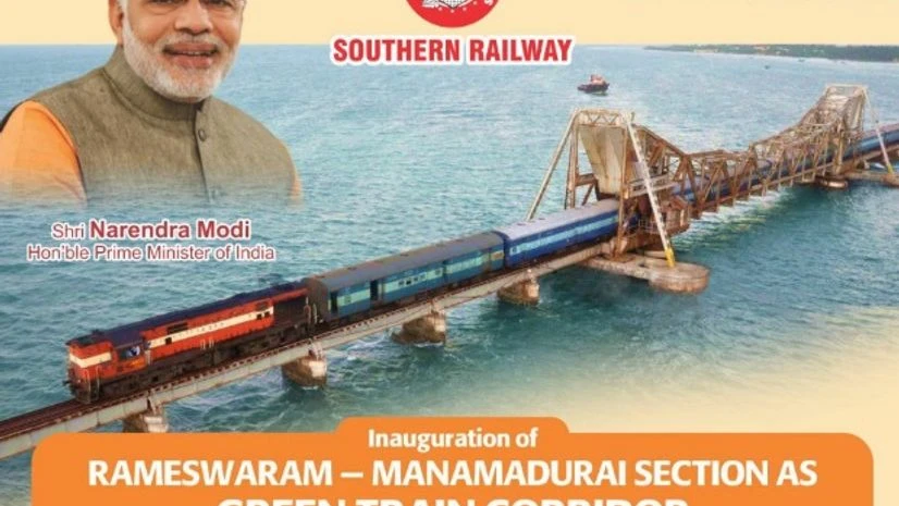 Country's first green train corridor to be inaugurated tomorrow in Tamil Nadu Country's first green train corridor to be inaugurated tomorrow in Tamil Nadu