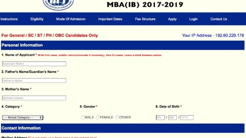 IIFT invites application for MBA International Business programme IIFT invites application for MBA International Business programme