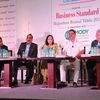 Hari Nair, CEO of HolidayIQ; Rajat Agrawal, CII Rajasthan CMD Gravita India; Veenu Gupta, Rajasthan principal secy; Gajendra Singh, Rajasthan industry minister &amp; A K Bajoria, director &amp; president JK Tyre at the BS Rajasthan Round Table 2016 i