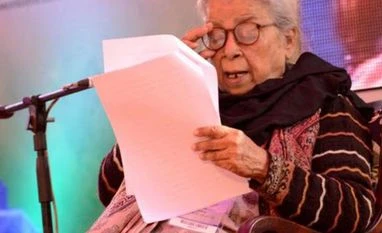 Mahasweta Devi: A writer who never minced her words Mahasweta Devi. Photo: All India Radio News' Twitter handle