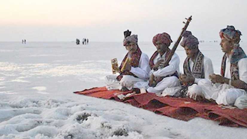 Artists perform at the Rann of Kutch. Photo: Wikipedia Artists perform at the Rann of Kutch. Photo: Wikipedia