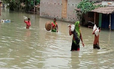 Nalanda flooded, six rivers flowing above red marks in Bihar File photo