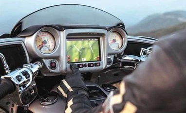 Touch, pinch, ride on Source: www.indianmotorcycle.com