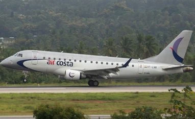 Soon, aviation regulator DGCA will have powers to penalise violators An aircraft of Air Costa takes off. Photo: Wikipedia