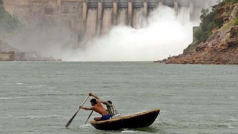 Srisailam reservoir Srisailam reservoir