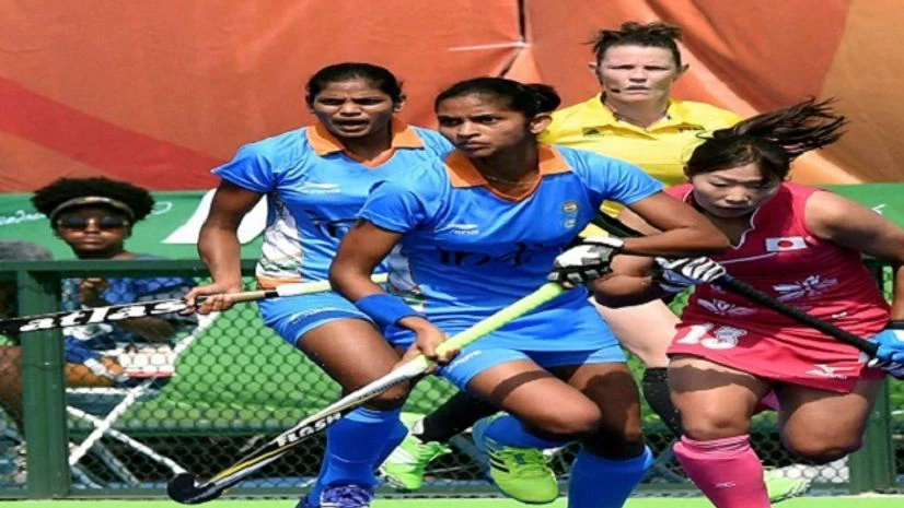 Indian and Japanese women hockey players vie for the ball during opening match of pool B at the Rio Olympic 2016 in Rio de Janeiro Photo: PTI Indian and Japanese women hockey players vie for the ball during opening match of pool B at the Rio Olympic 2016 in Rio de Janeiro Photo: PTI