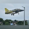 IAF trainer aircraft crashes during sortie in Telangana, 2 pilots dead IAF fighter plane Tejas, lands at Raja Bhoj Airport in Bhopal. Tejas is set go to Leh airbase from Bengaluru through Bhopal.