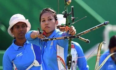 Bombayla advances in women's individual archery Source: AIR twitter handle