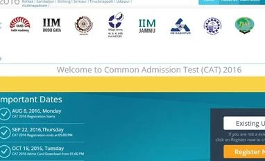 CAT 2016 registration process begins IIM CAT exam
