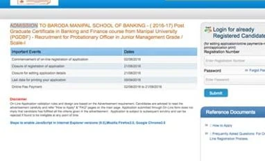 Bank of Baroda to recruit 400 probationary officers; applications invited by August 21, 2016 Bank of Baroda exam