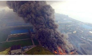 21 killed in explosion at power plant in China Picture courtesy: Twitter user @Habibies