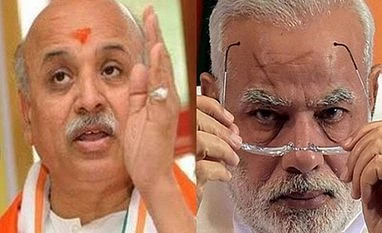 Togadia's Hyderabad visit cancelled due to 'security reasons' VHP chief Togadia locks horns with PM Modi on gau rakshak issue
