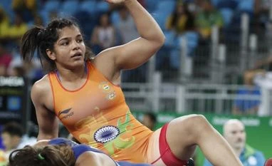 Rio 2016: Sakshi Malik reaches pre-quarters of 58kg freestyle wrestling Sakshi Malik. Photo courtesy: Prasar Bharati