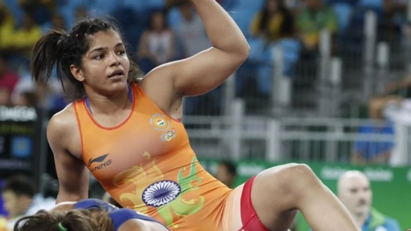Sakshi Malik. Photo courtesy: Prasar Bharati Sakshi Malik. Photo courtesy: Prasar Bharati
