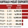 Buffalo meat exports on recovery path