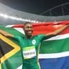 South Africa's Caster Semenya wins 800m gold