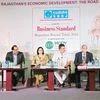 (From left): Hair Nair, Rajat Agrawal, Veenu Gupta, Gajendra Singh, A K Bajoria and Ashok Kajaria at the Business Standard Rajasthan Round Table 2016
