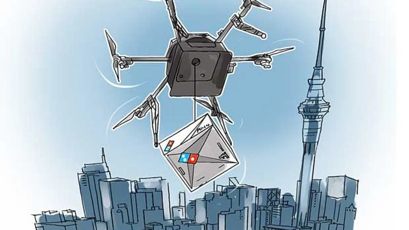 Pizza by drone: Unmanned air delivery set to take off in New Zealand Pizza by drone: Unmanned air delivery set to take off in New Zealand