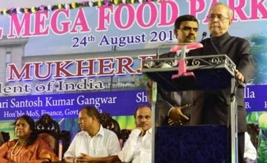 President Pranab Mukherjee inaugurates the Jangipur Bengal Mega Food Park President Pranab Mukherjee inaugurates the Jangipur Bengal Mega Food Park