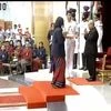Prez Mukherjee confers Khel Ratna to P V Sindhu, Sakshi Malik, Dipa Karmakar, Jitu Rai