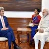 John Kerry meets Prime Minister Narendra Modi