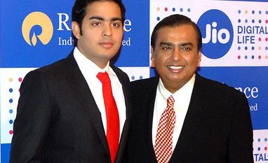Reliance Jio is committed to use Open Source technology: Akash Ambani RIL Chairman Mukesh Ambani with his son, Akash. Pic: Kamlesh Pednekar