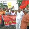 Trade union strike in West Bengal