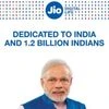 Multiple newspapers carried his photograph along with Reliance Jio logo across India