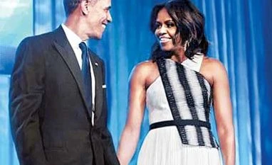 Michelle Obama passport scan appears online in apparent hack Michelle Obama in one of Mahapatra's creations