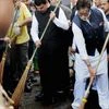 Amitabh Bachchan, Devendra Fadnavis, Maha Cleanathon
