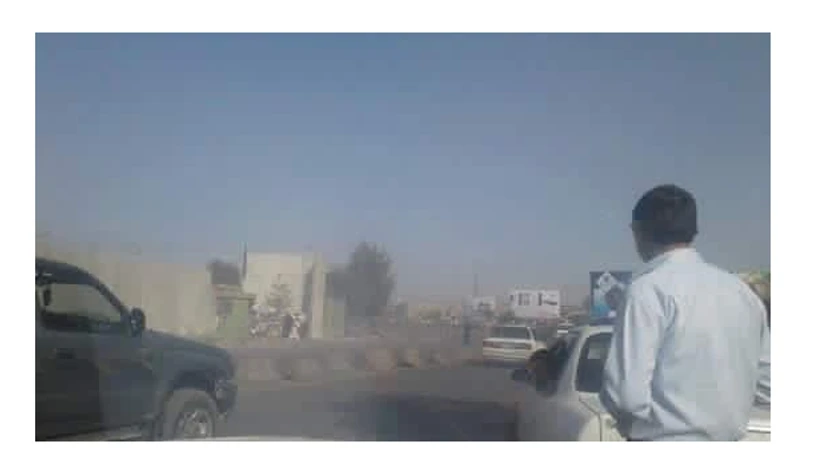 Moments after twin blast in heart of Kabul Moments after twin blast in heart of Kabul