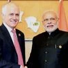 Narendra Modi and Malcolm Turnbull