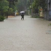 Flood grips the city of Gaya after continuous rains on Tuesday