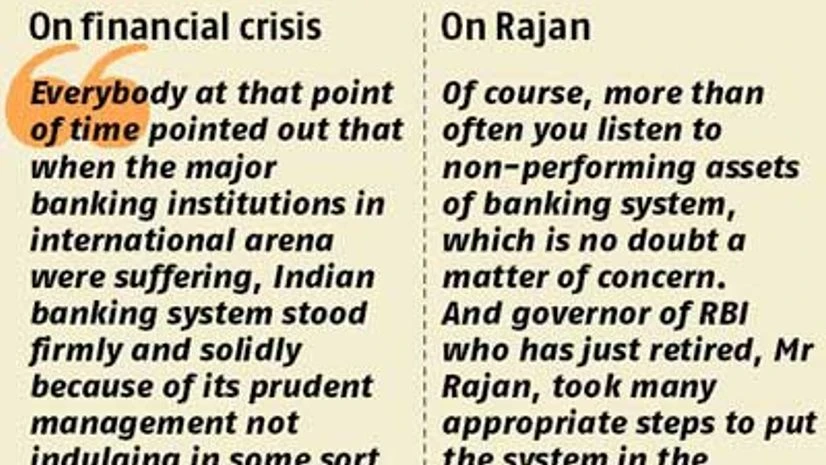 Rajan took many steps to put system in right direction: Pranab Rajan took many steps to put system in right direction: Pranab