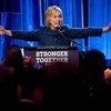 Democratic presidential candidate Hillary Clinton speaks at a LBGT For Hillary Gala at the Cipriani Club, in New York