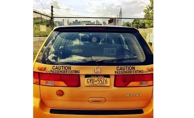 Where to stay for $39 a night in New York City? In a yellow cab Airbnb Yellow Cab