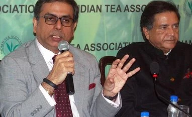 Tea producers want Tea Board to push branding agenda Azam Monem, vice-chairman and A K Bhargava, chairman, Indian Tea Association at a press meet in Kolkata. Photo: Subrata Majumder